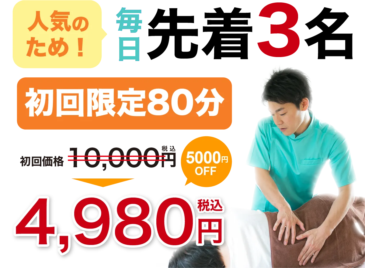 初回体験価格3,980円