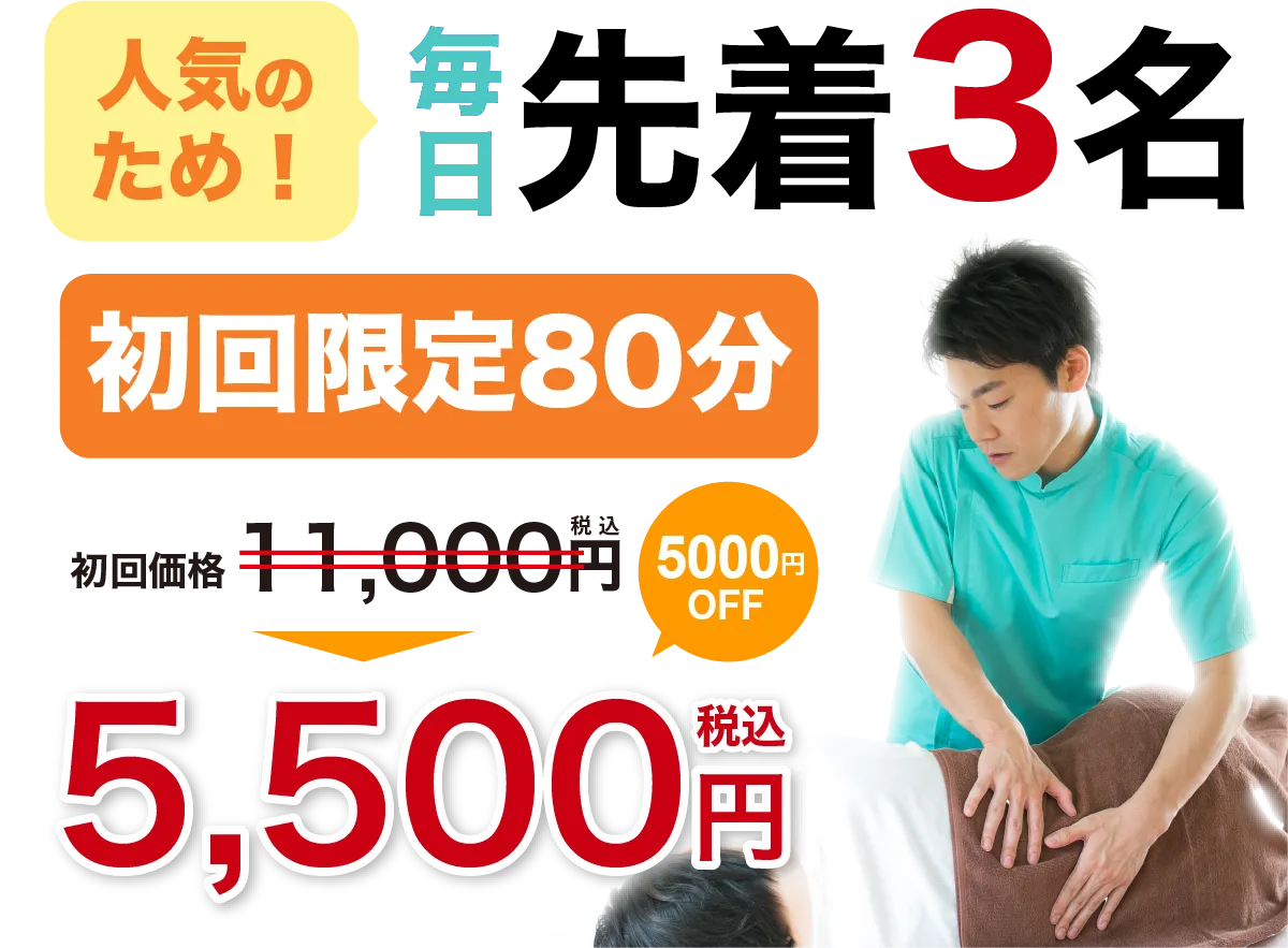 初回体験価格5,500円