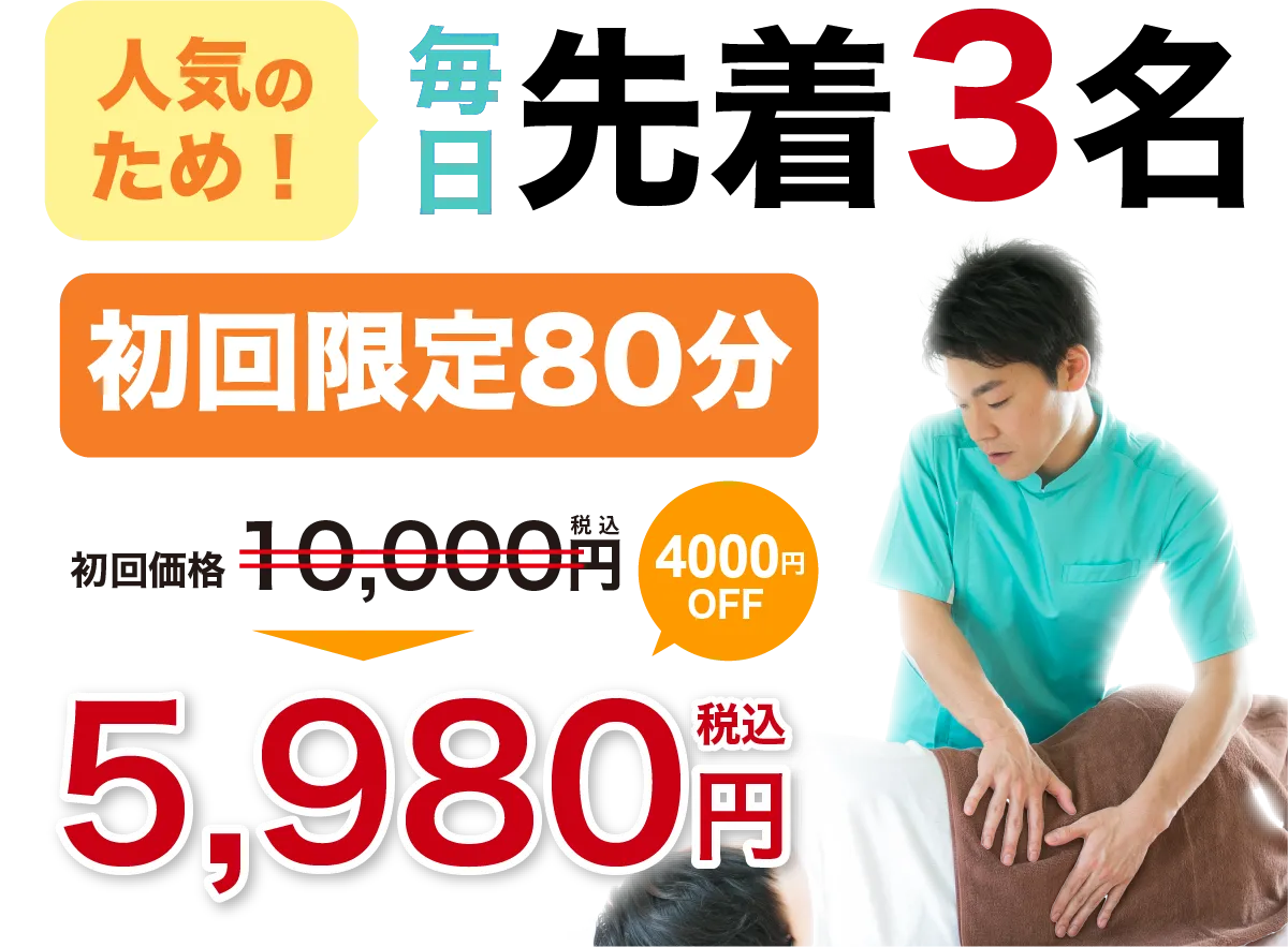 初回体験価格3,980円